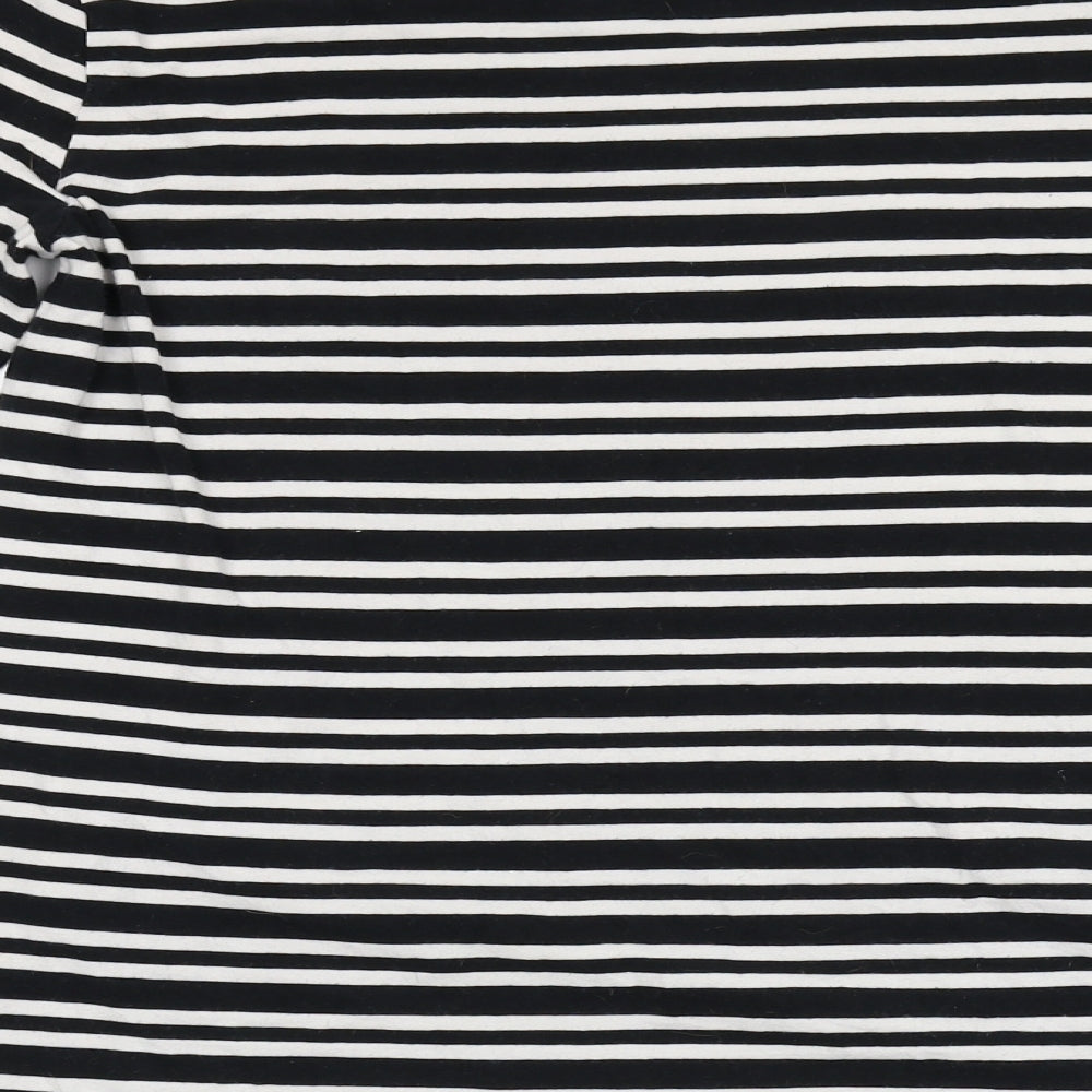 Primark Womens Multicoloured Striped  Basic T-Shirt Size 12