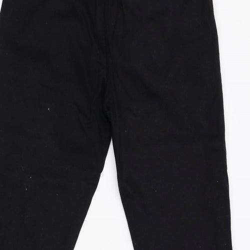 Boohoo Man Mens Black Striped  Jogger Trousers Size 32 L25 in