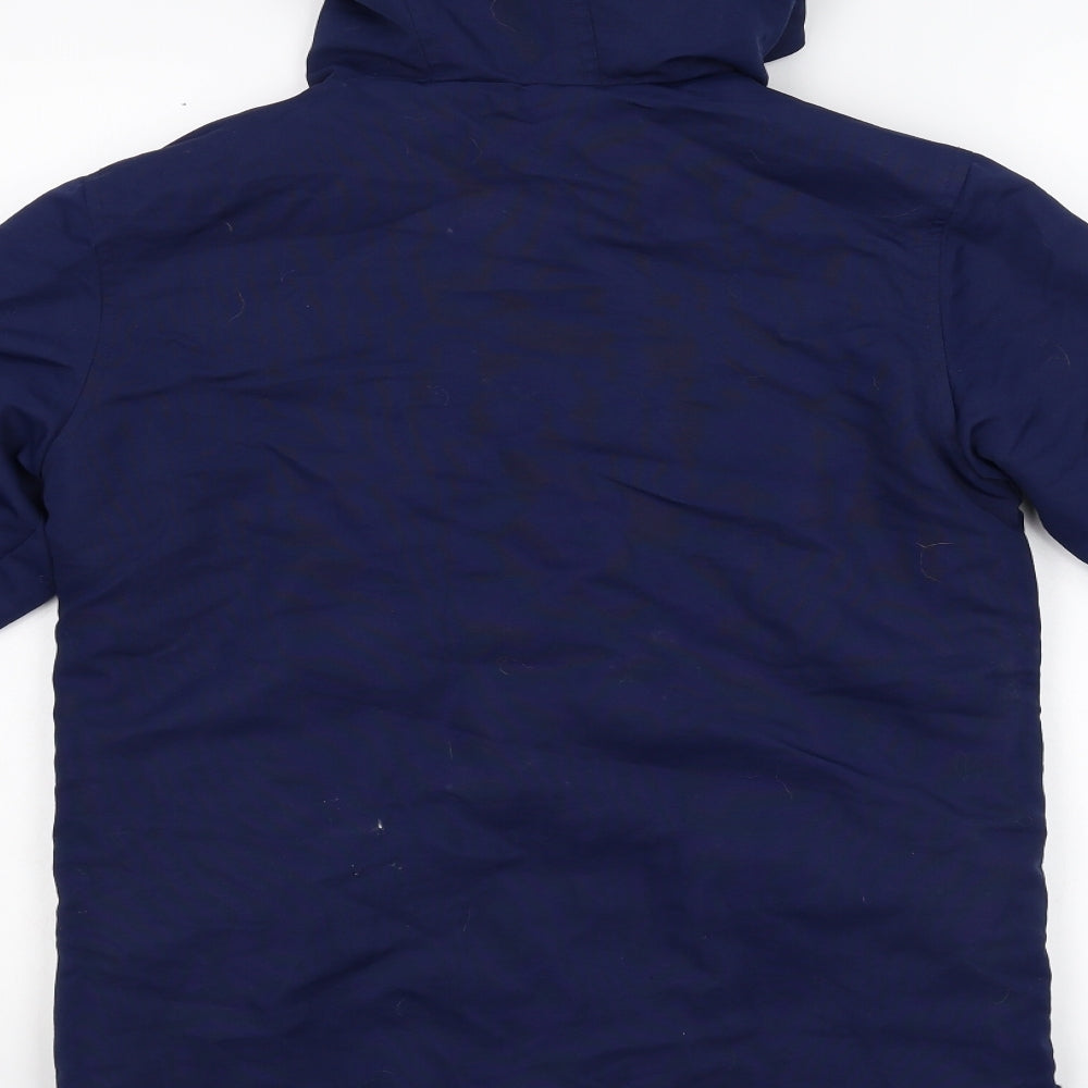 Primark Girls Blue   Anorak Coat Size 10-11 Years