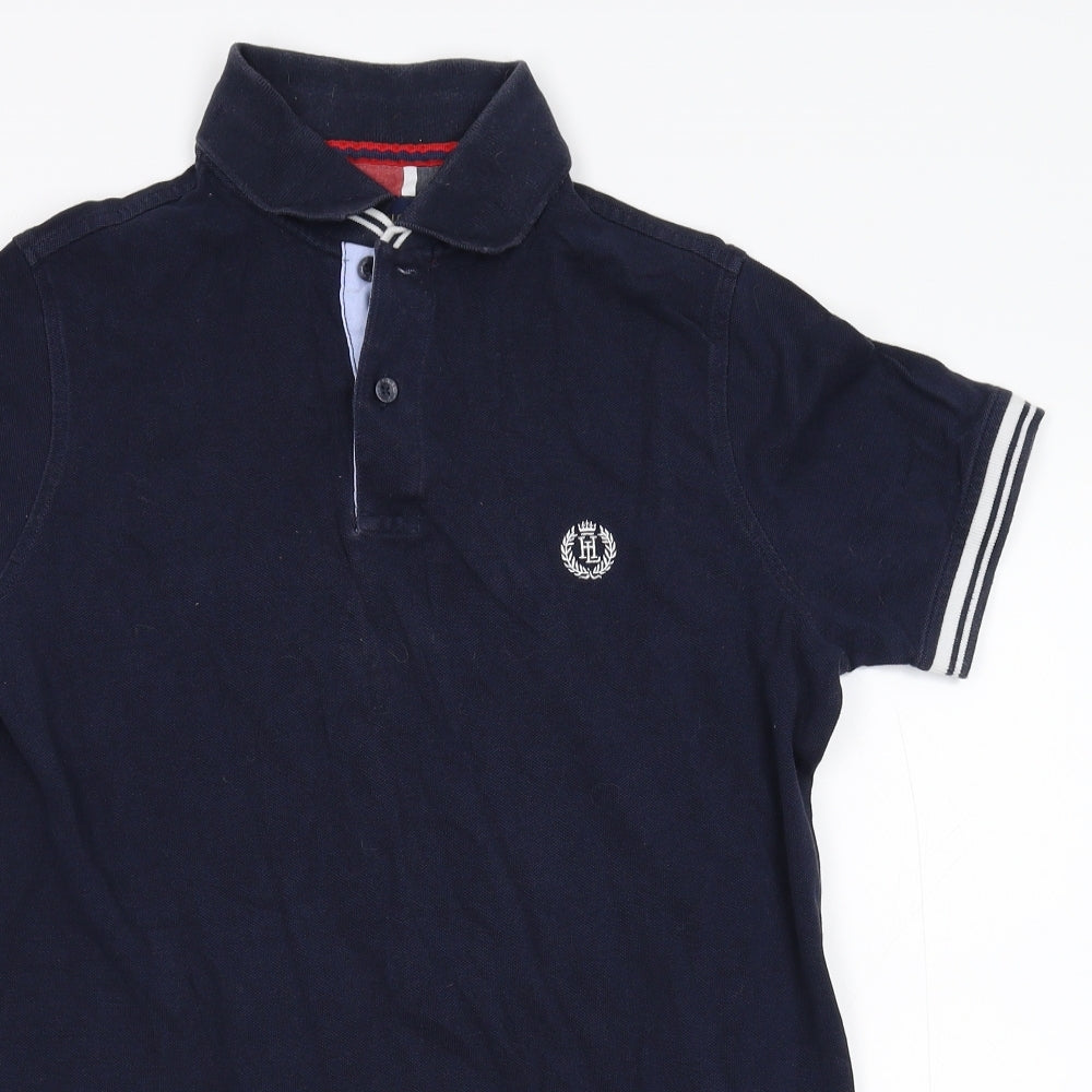 Henri Lloyd Mens Black    Polo Size S