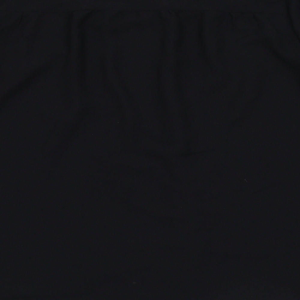 YAS Womens Black   Basic Blouse Size M