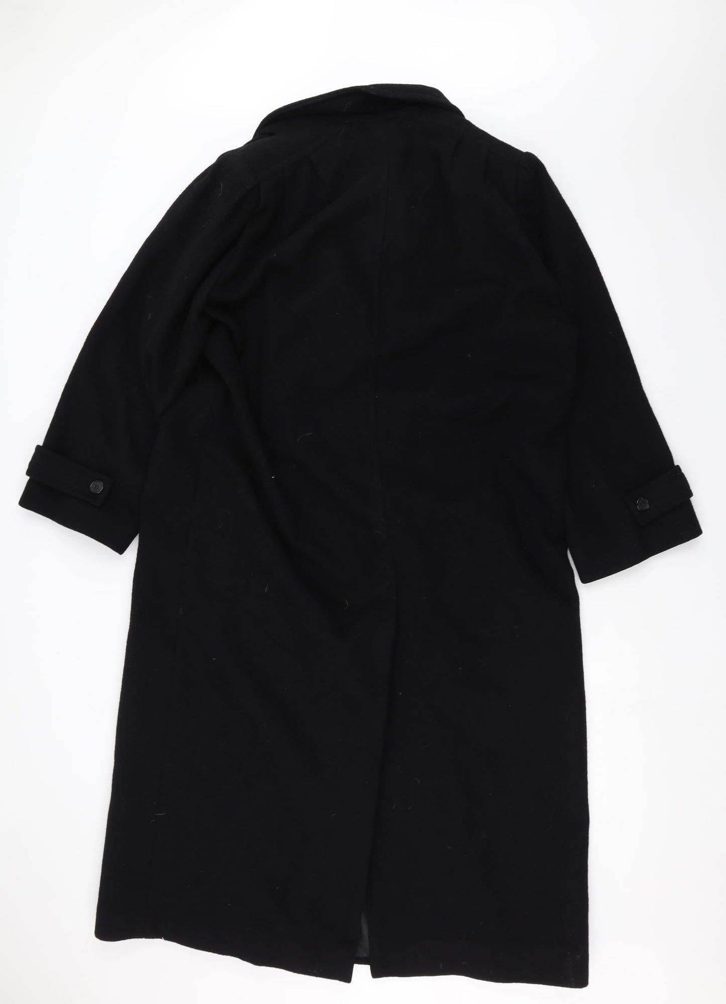 Windsmoor Womens Black   Overcoat Coat Size 14