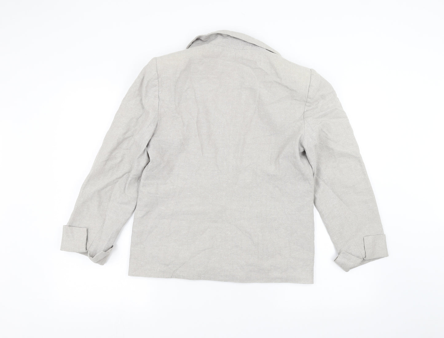 BM Womens Grey   Jacket  Size 12