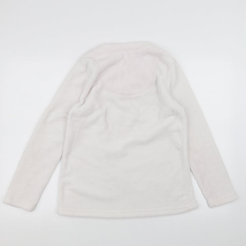 Love sleep Womens White   Pullover Jumper Size L