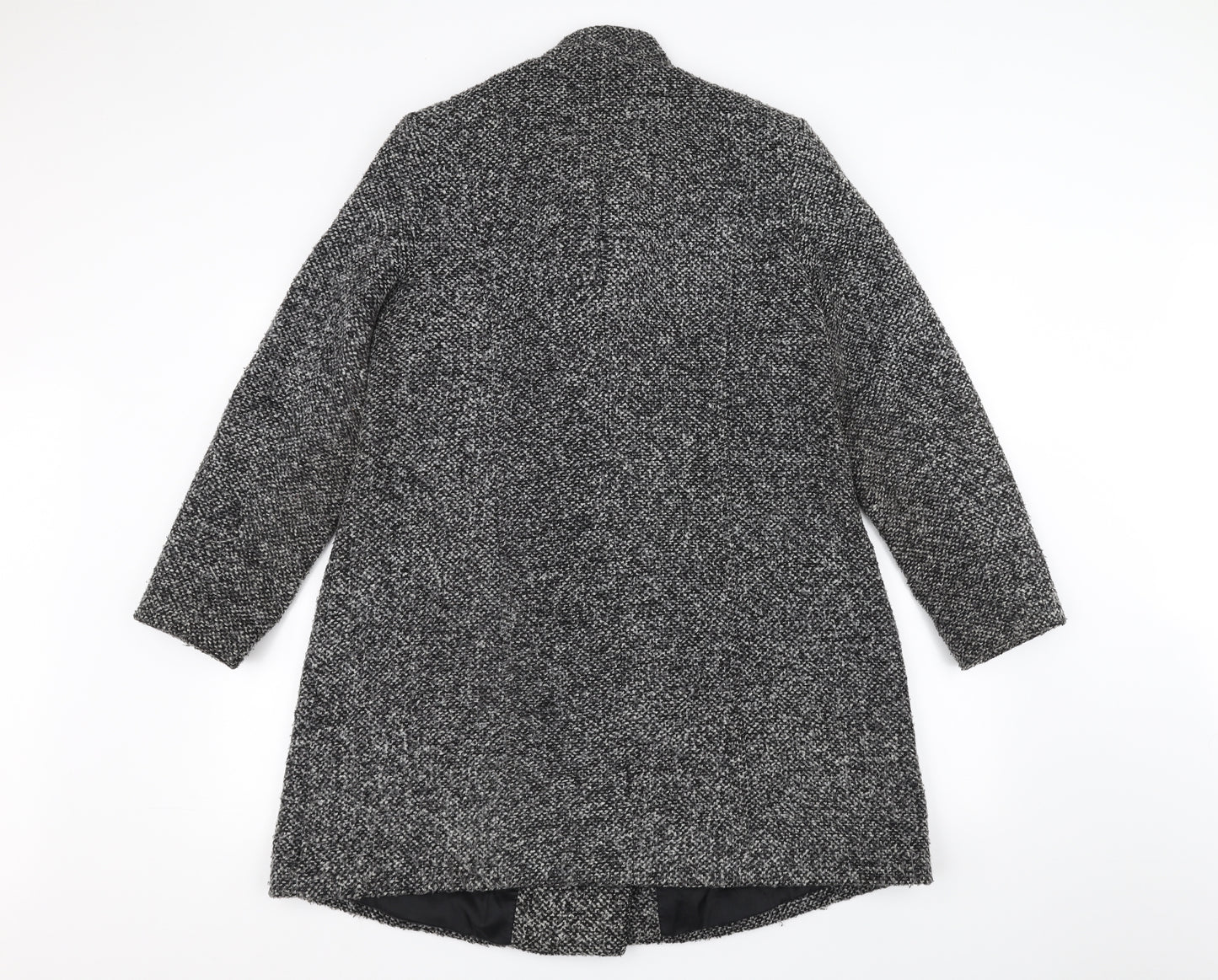 Bonmarché Womens Black   Overcoat Coat Size 16