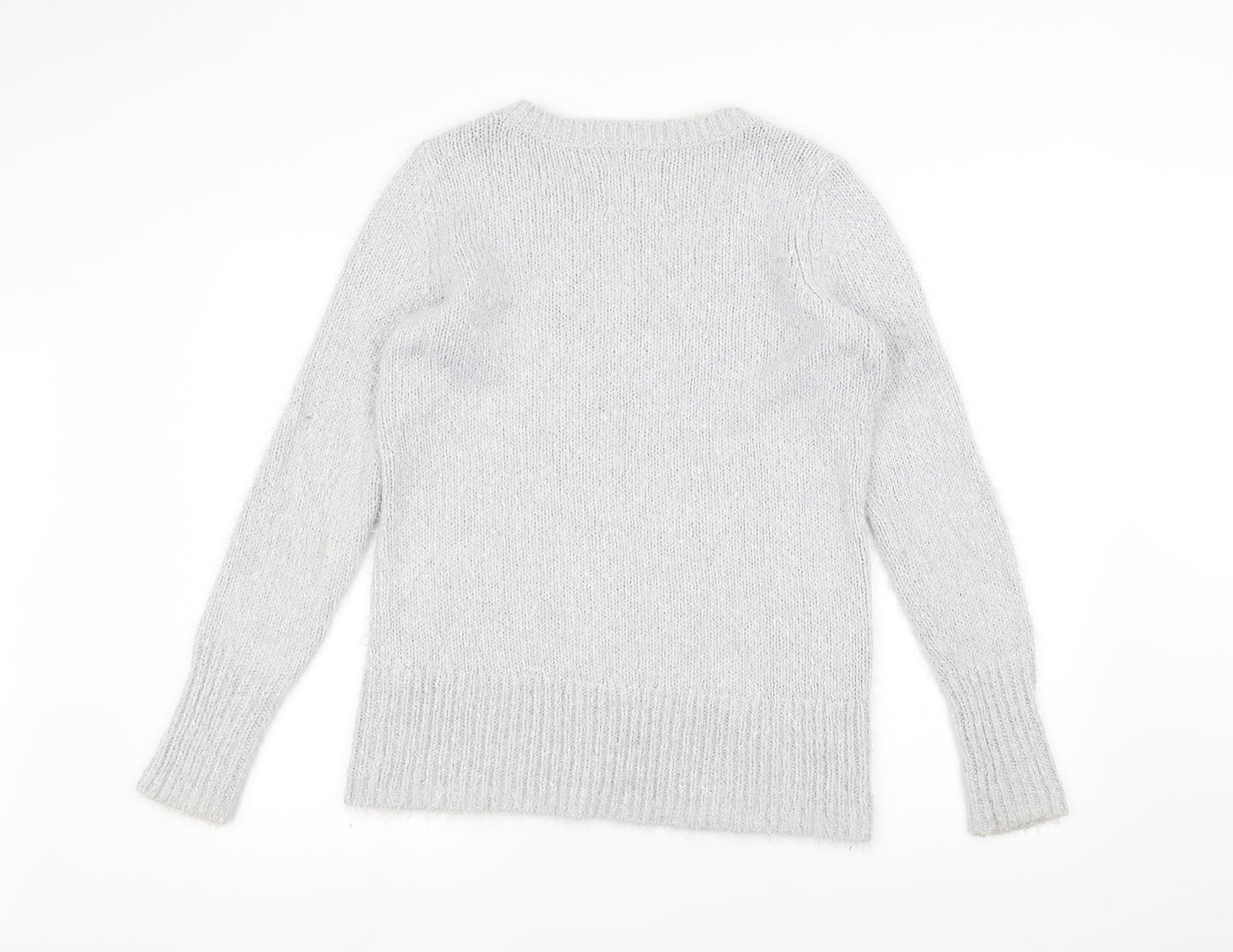 Abercrombie & Fitch Womens Grey  Knit Pullover Jumper Size M