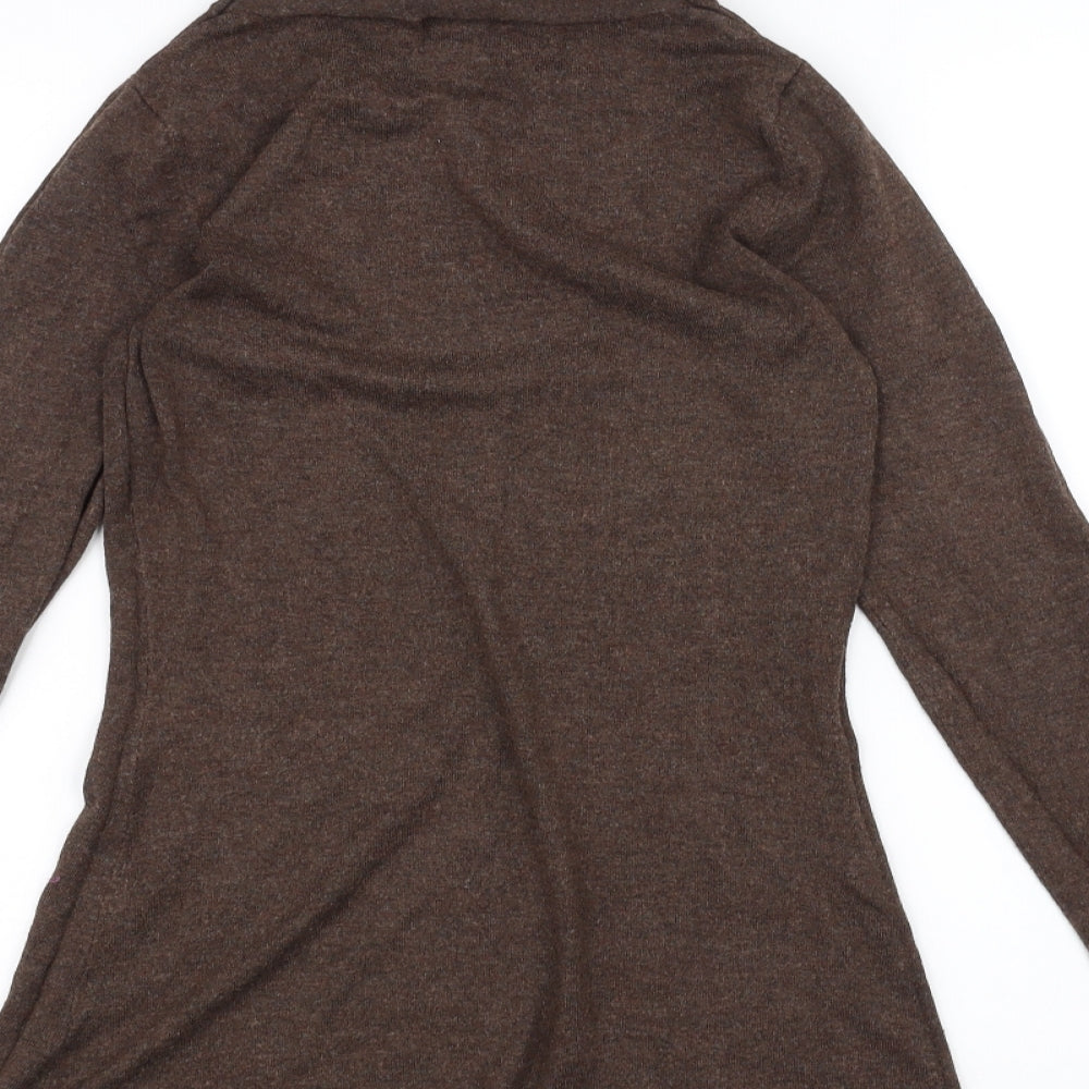 H&M Womens Brown   Basic T-Shirt Size XS