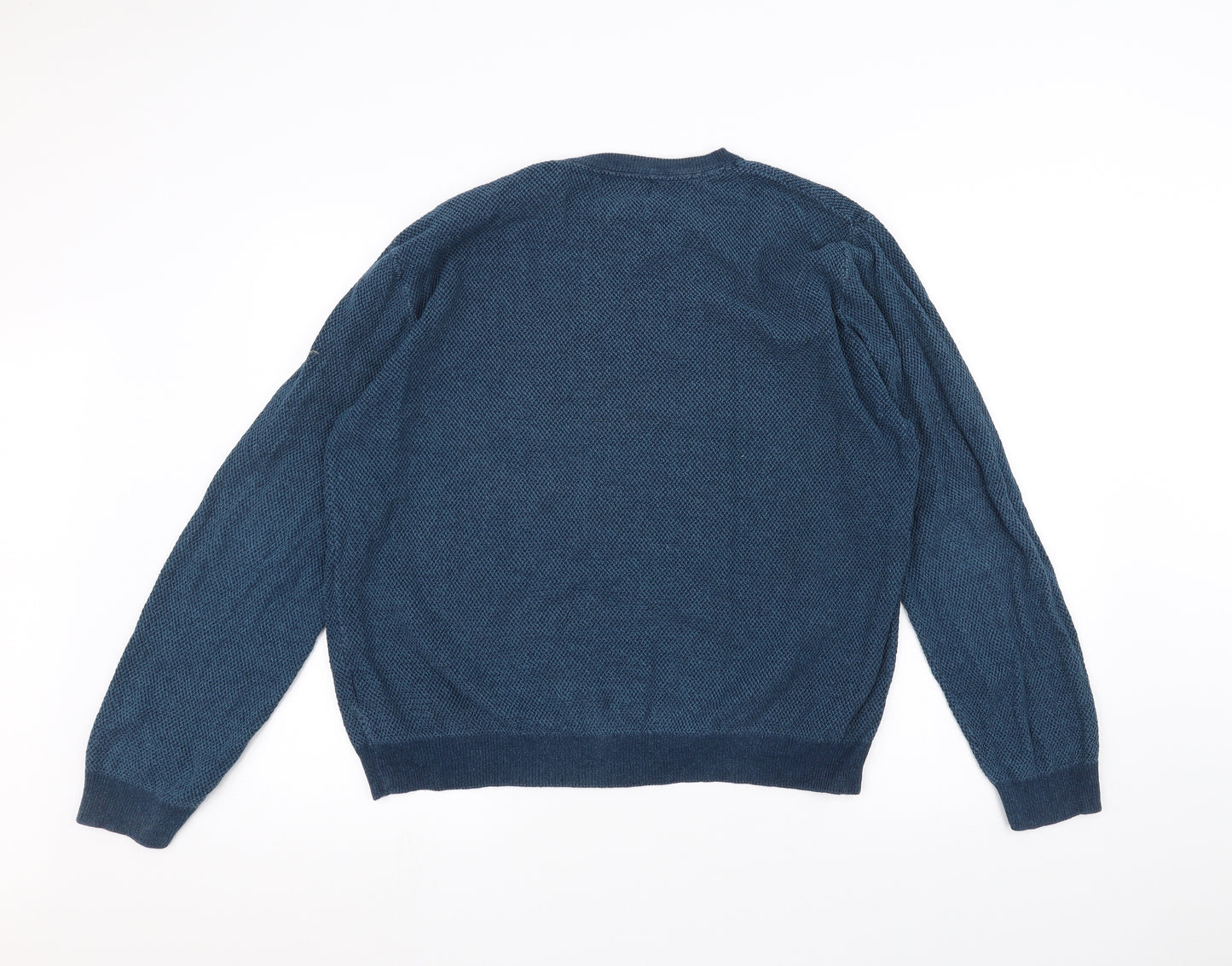 Marks and Spencer Mens Blue   Pullover Jumper Size L