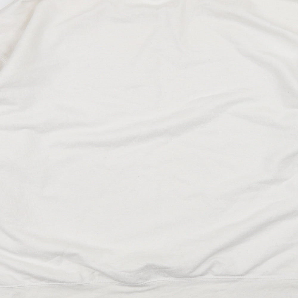 PRETTYLITTLETHING Womens White   Pullover Jumper Size L