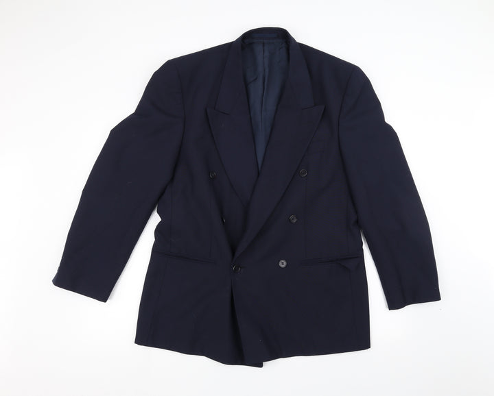 Burton Mens Blue   Jacket Suit Jacket Size 40