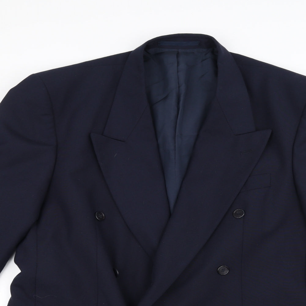 Burton Mens Blue   Jacket Suit Jacket Size 40