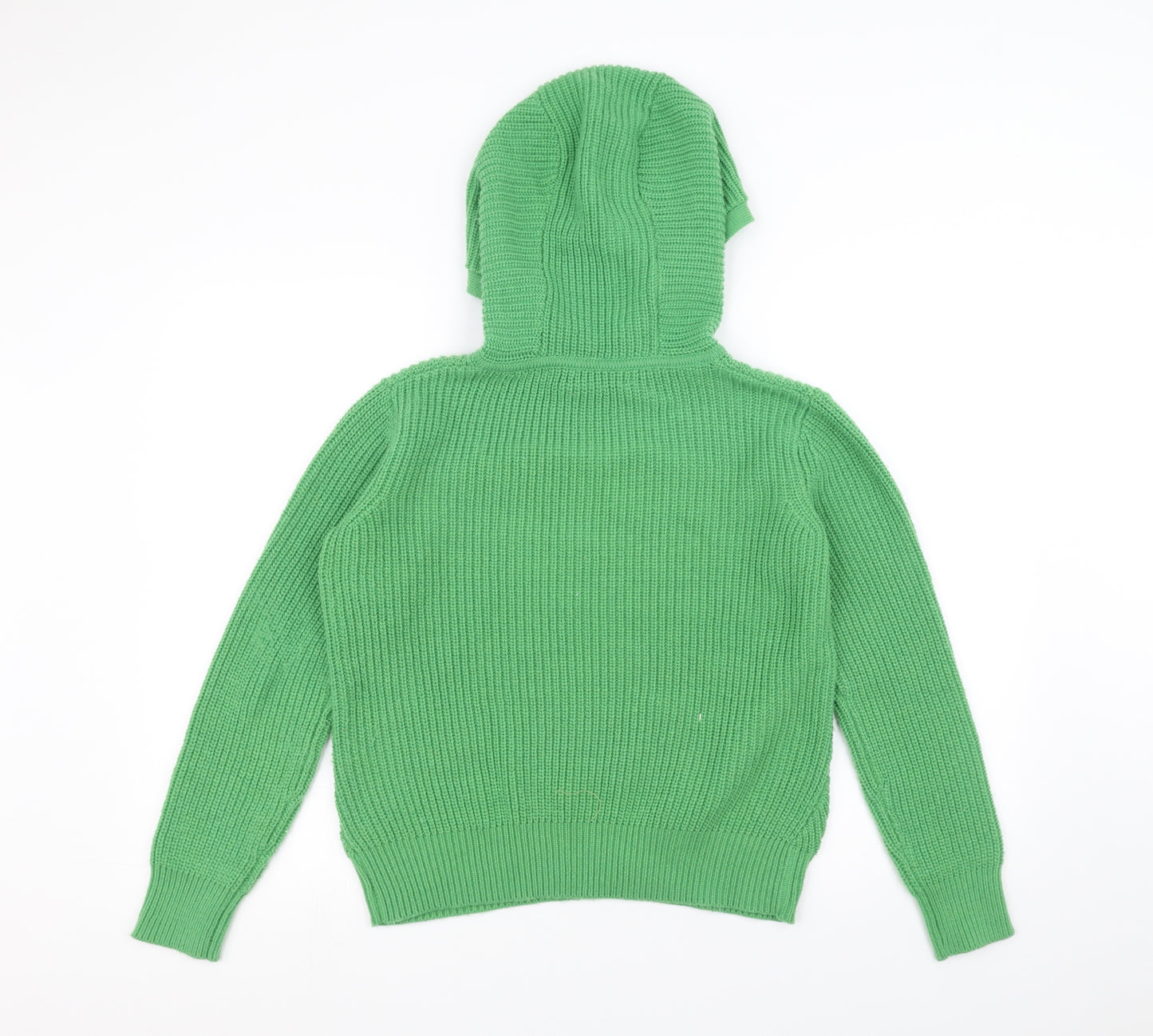 Marks and Spencer Womens Green  Knit Pullover Hoodie Size S