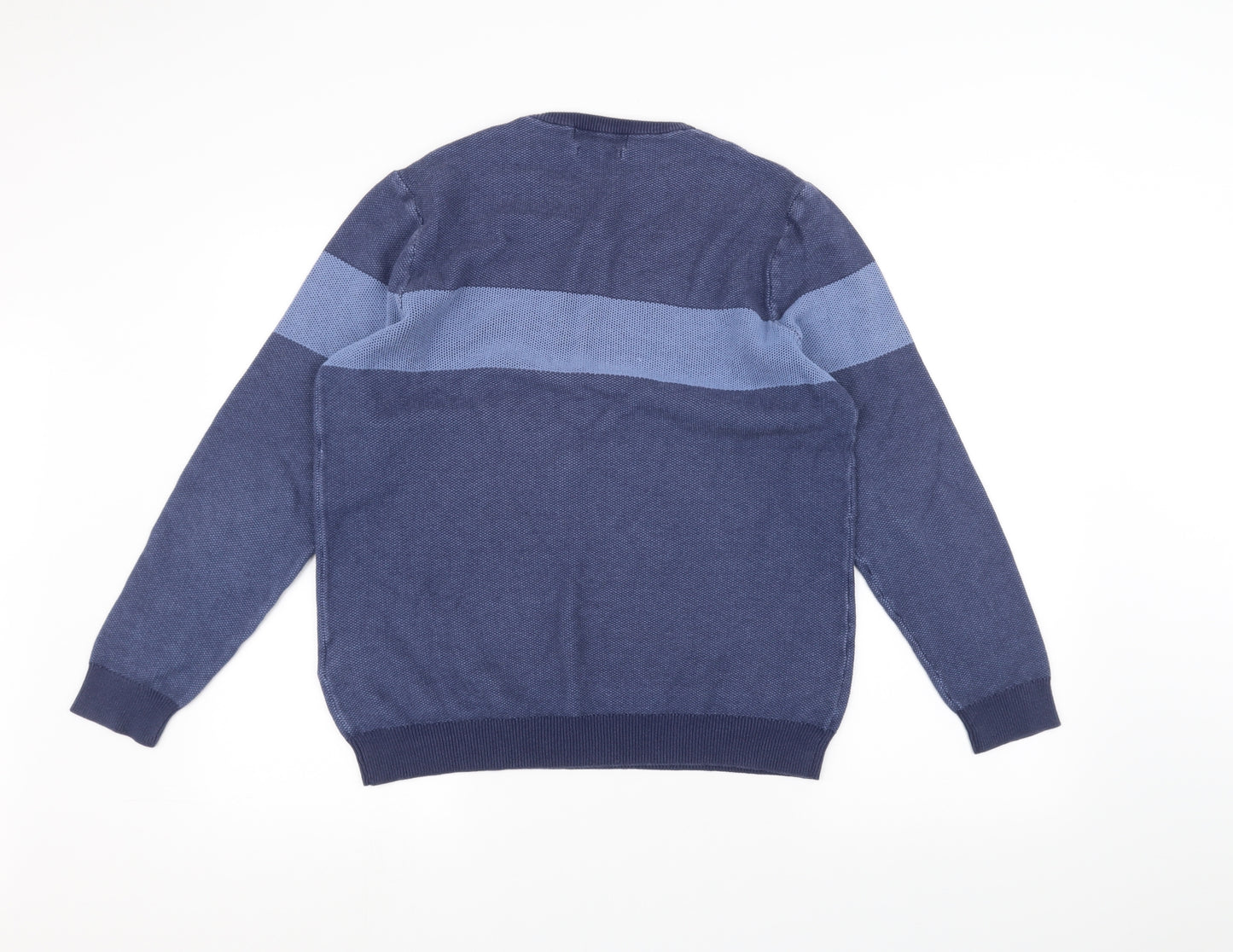 Marks and Spencer Mens Blue   Pullover Jumper Size M