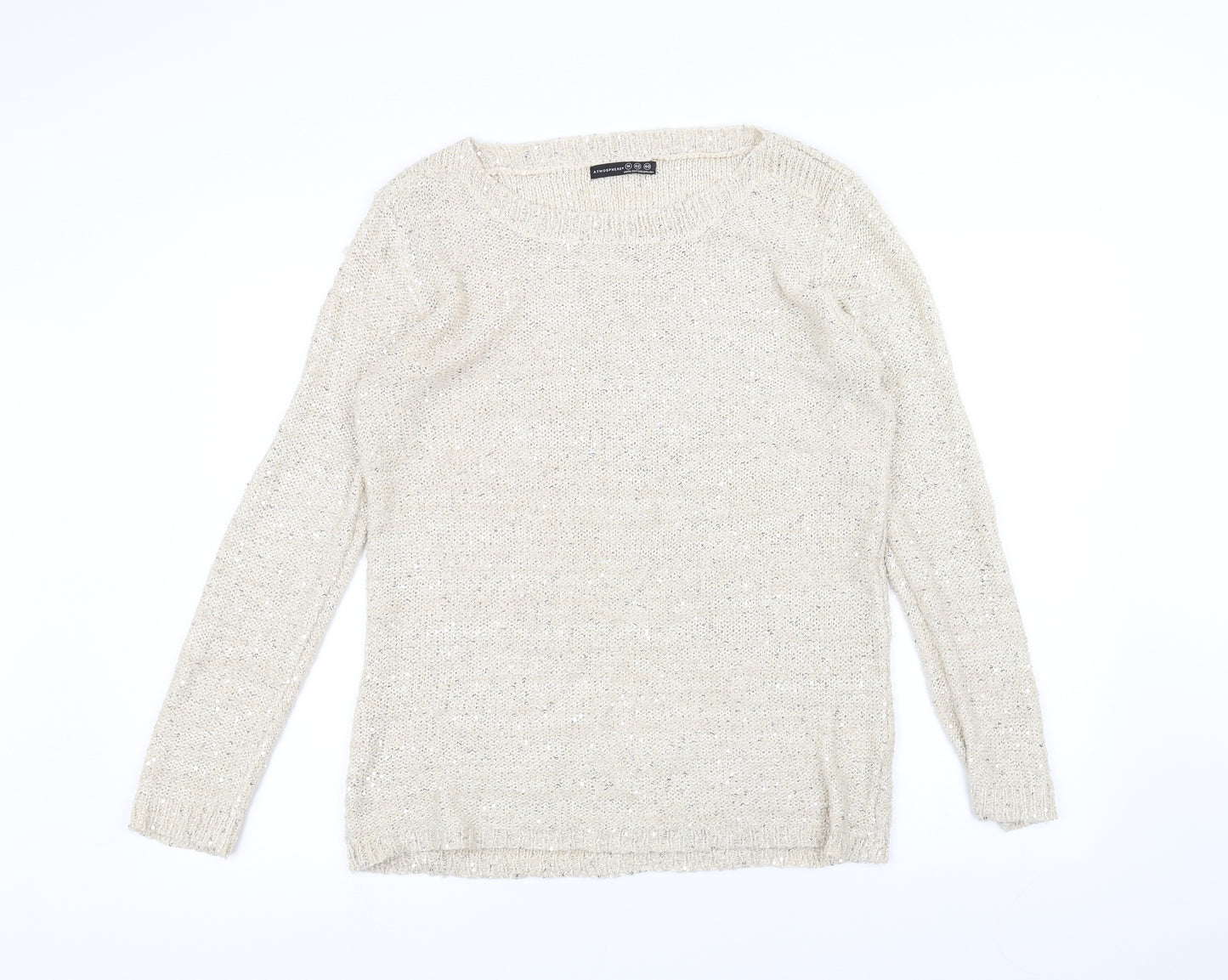 Atmosphere Womens White   Pullover Jumper Size 14