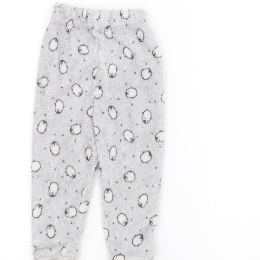 Primark Baby Blue   Sweatpants Trousers Size 18-24 Months  - Penguin