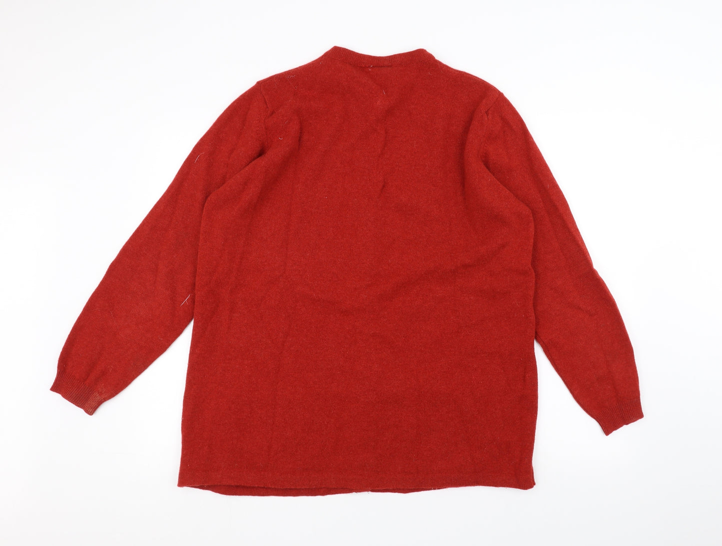 cotswold Womens Orange   Cardigan Jumper Size L
