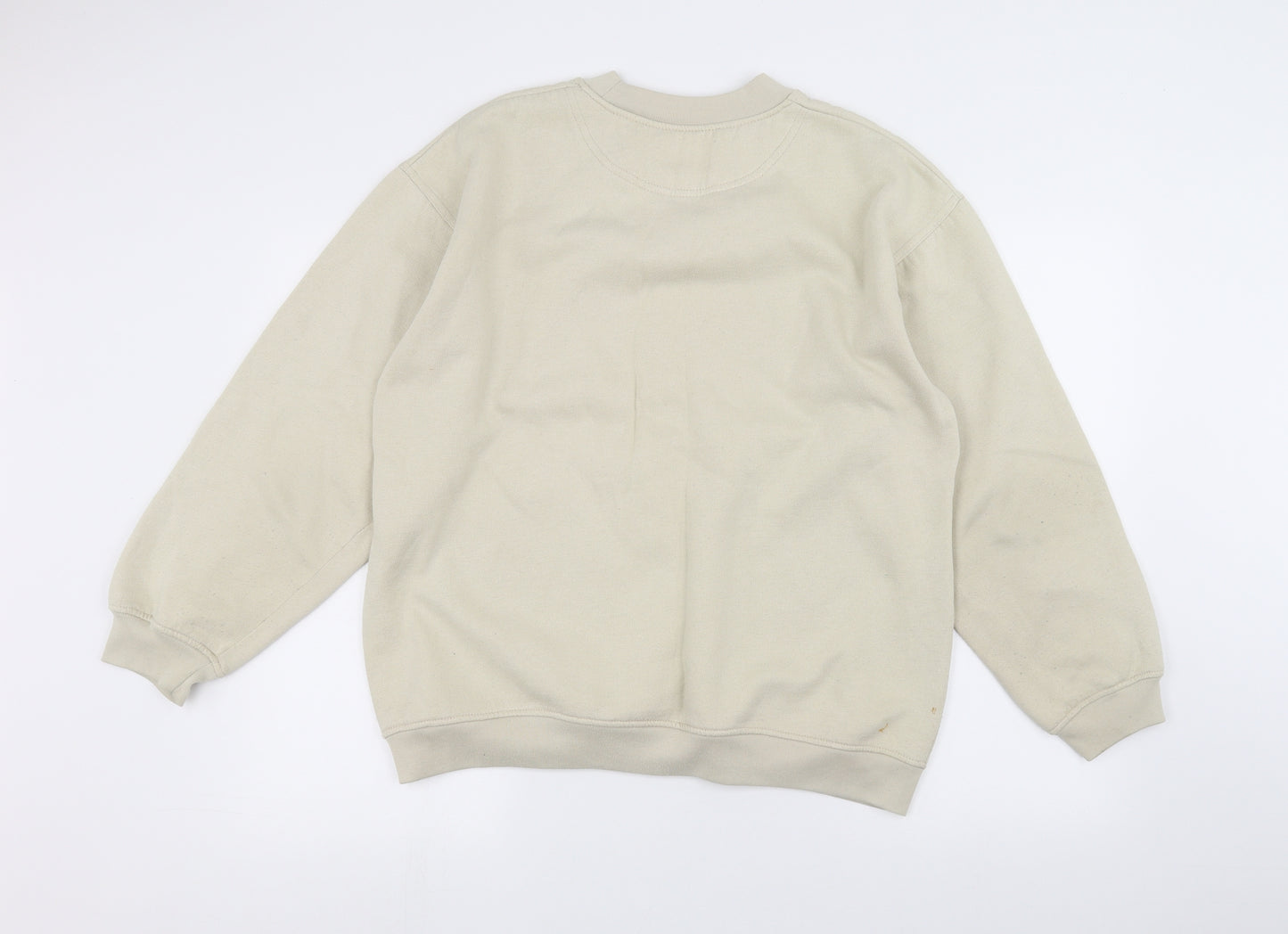 Primark Womens White   Pullover Jumper Size M