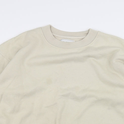 Primark Womens White   Pullover Jumper Size M