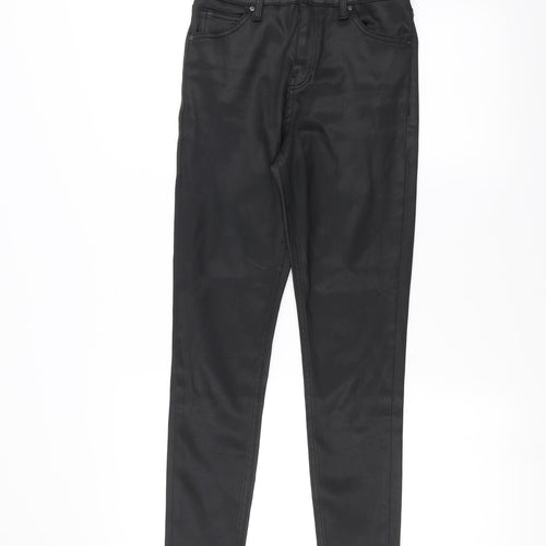 Topshop Womens Black   Trousers  Size 28 L30 in