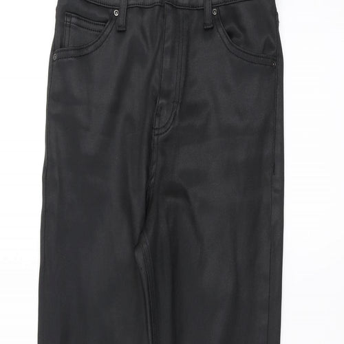 Topshop Womens Black   Trousers  Size 28 L30 in