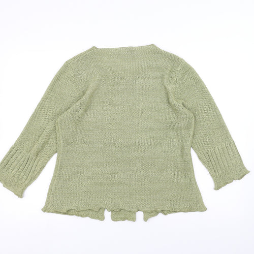 STEPHEN Womens Green  Knit Pullover Jumper Size M