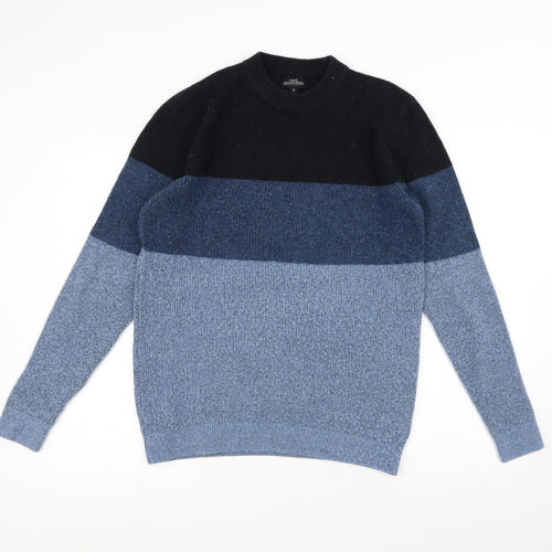 NEXT Mens Blue  Knit Pullover Jumper Size M