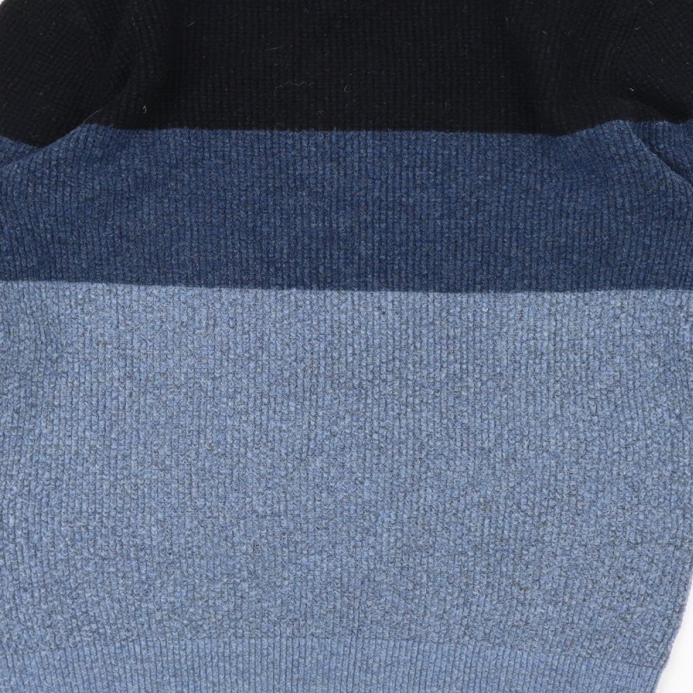 NEXT Mens Blue  Knit Pullover Jumper Size M