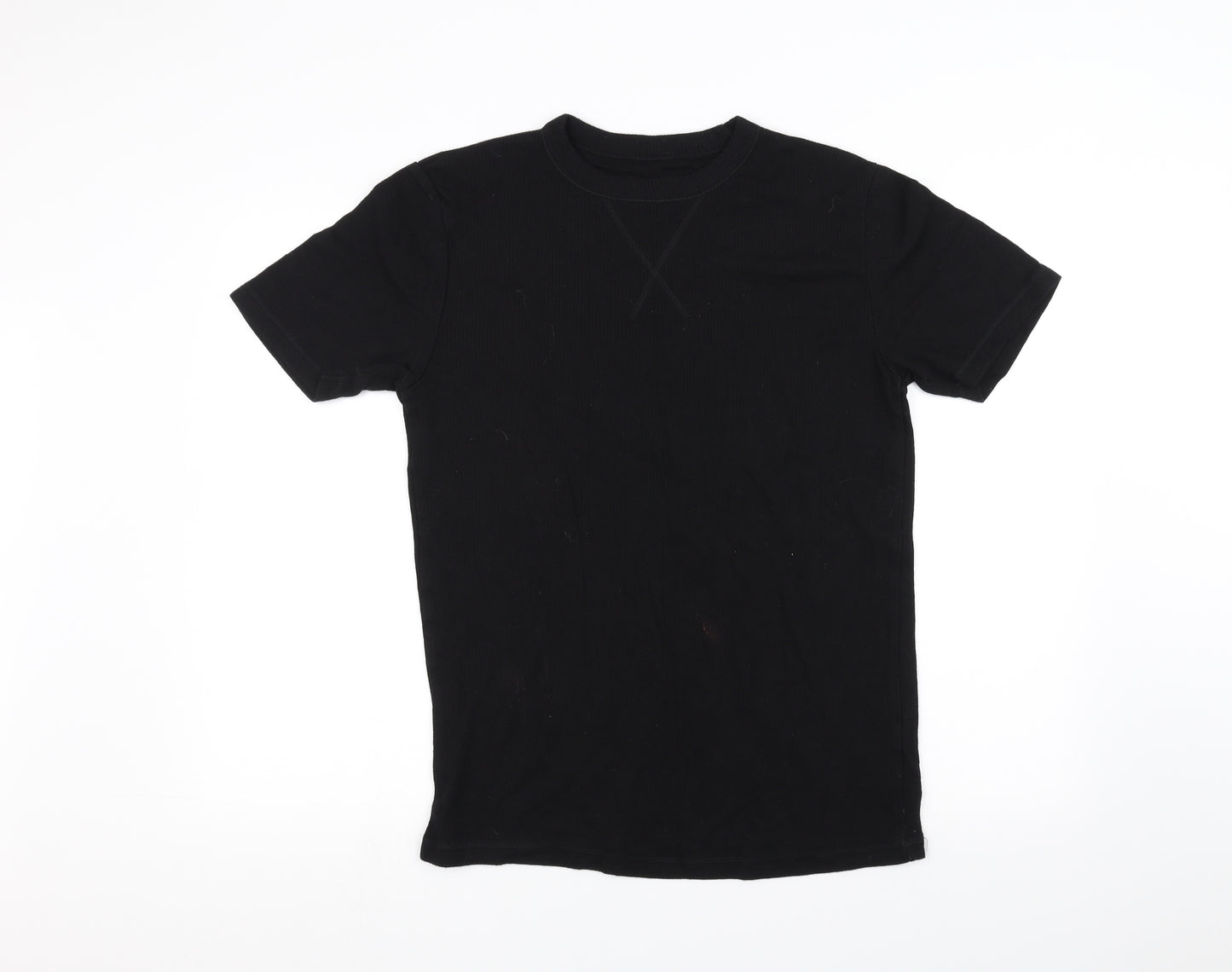 George Mens Black    T-Shirt Size L