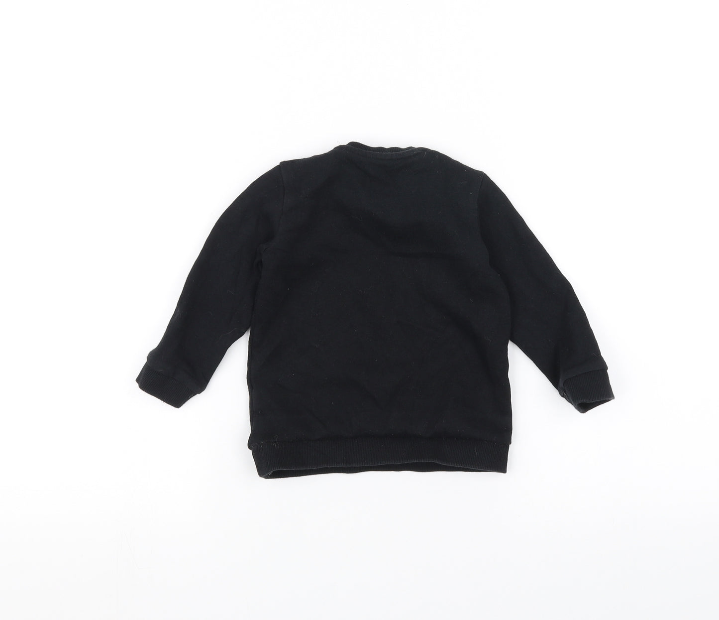 George Baby Black   Pullover Jumper Size 9-12 Months