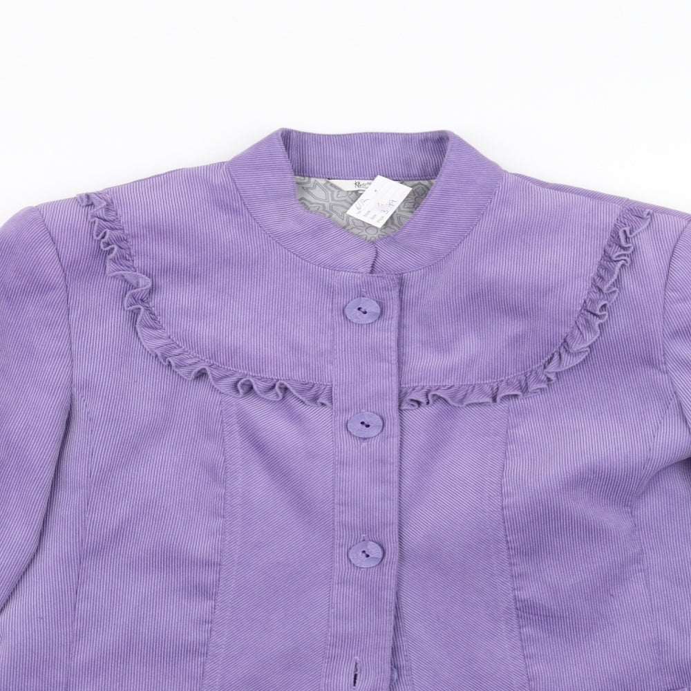 Klass Womens Purple   Jacket  Size 16