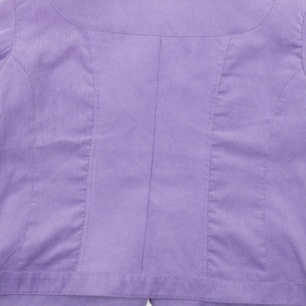 Klass Womens Purple   Jacket  Size 16