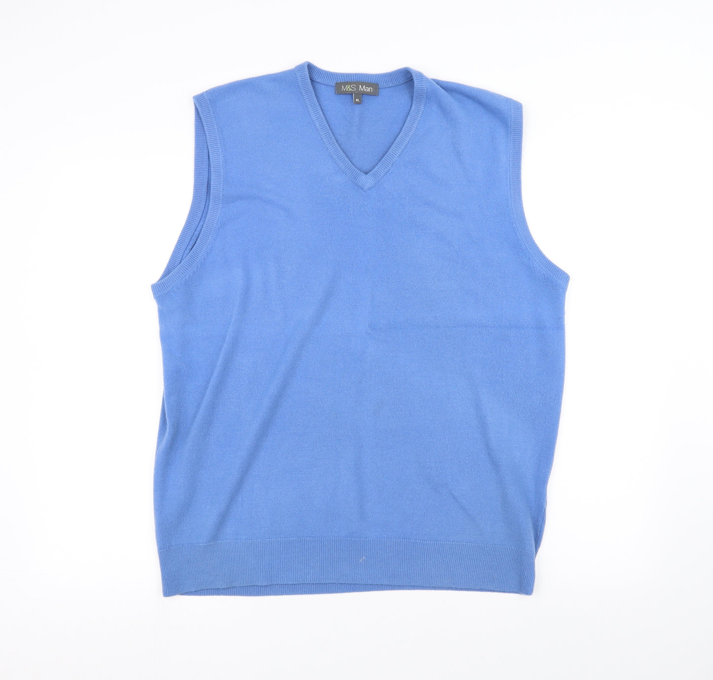 Marks and Spencer Mens Blue   Pullover Jumper Size XL