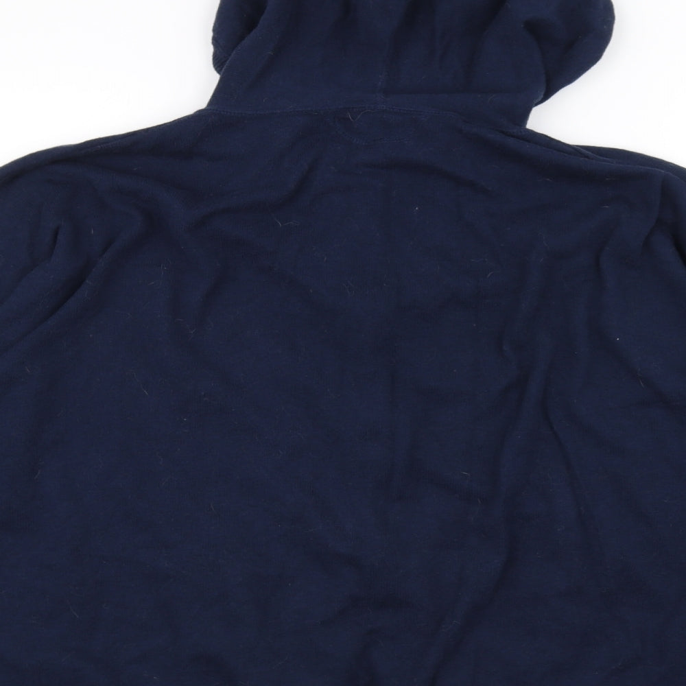 Marks and Spencer Womens Blue   Full Zip Hoodie Size XL