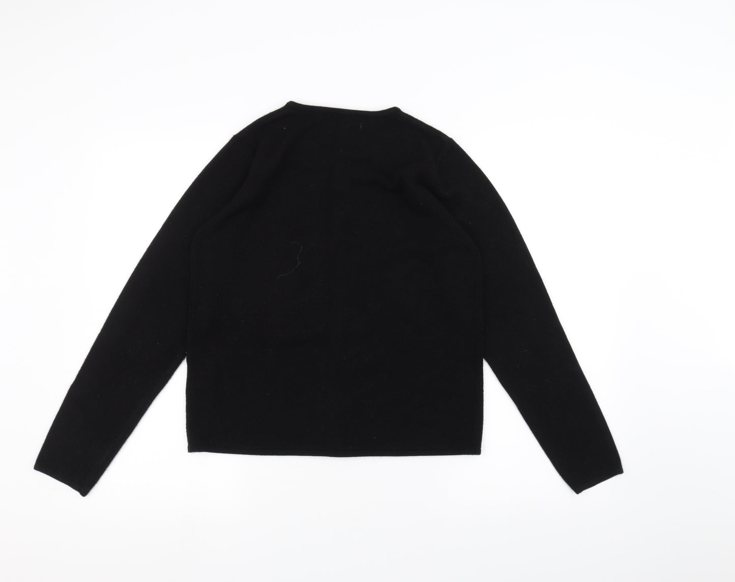 EWM Womens Black   Cardigan Jumper Size S