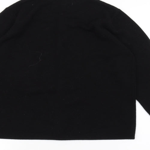 EWM Womens Black   Cardigan Jumper Size S