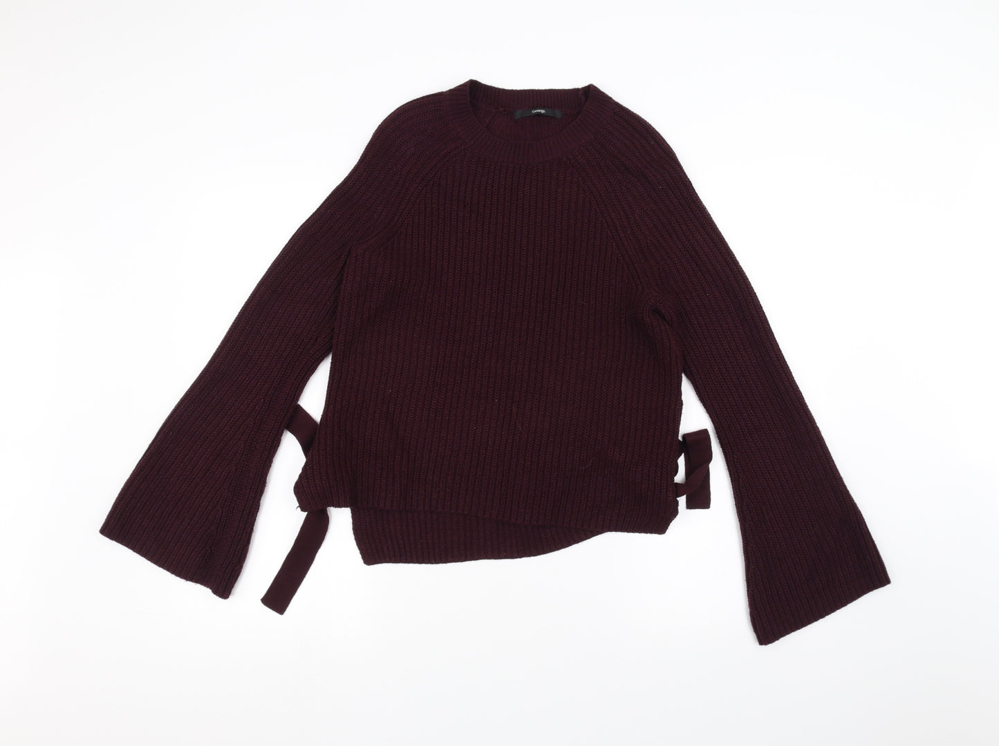 George Womens Purple  Knit Pullover Jumper Size 10
