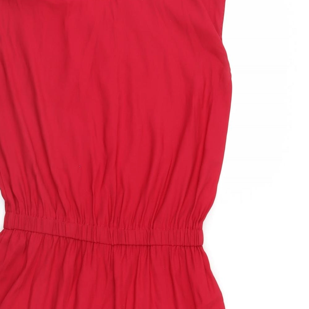 H&M Womens Red   A-Line  Size 10