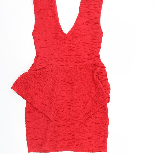 Head Girl Womens Red   Mini  Size 12