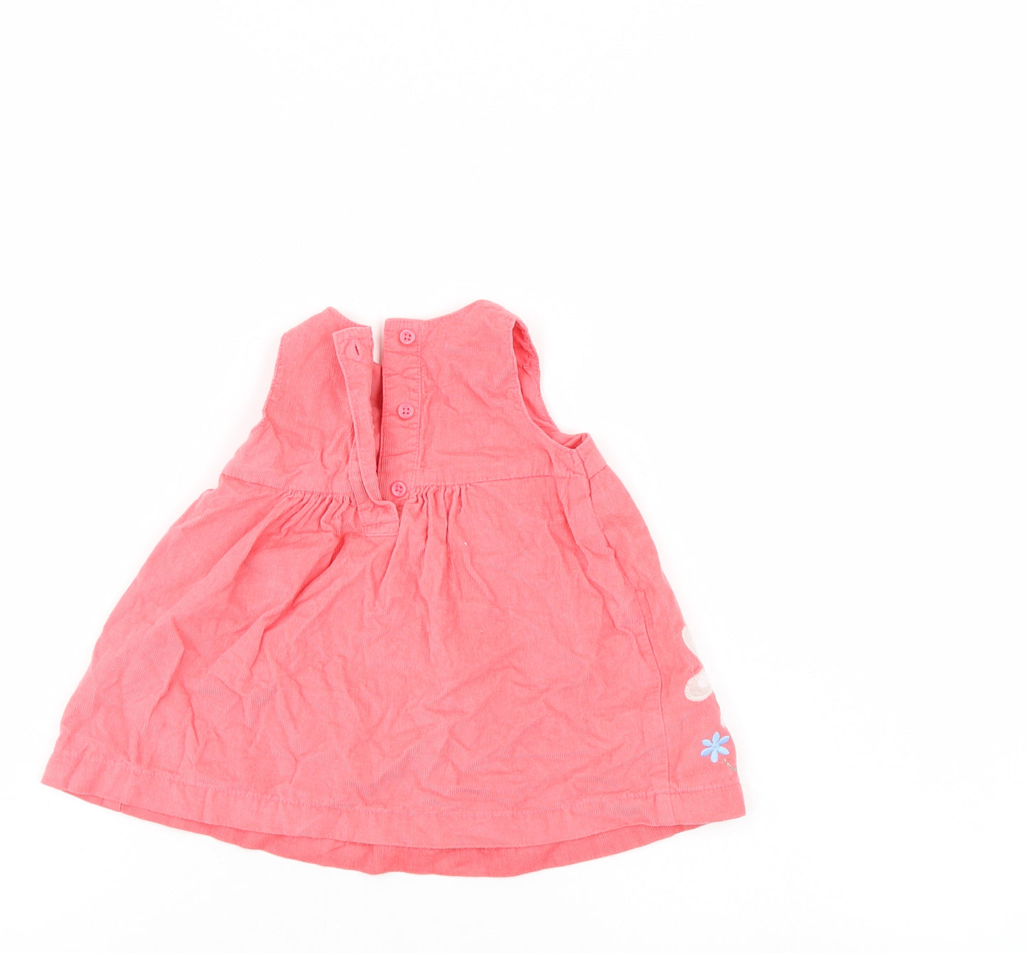 M&S Girls Pink   Tank Dress  Size 0-3 Months