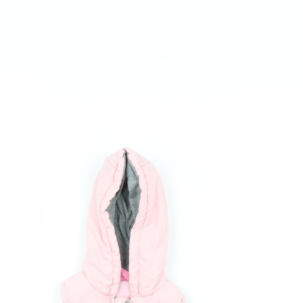 Cutey Couture Girls Pink   Gilet Jacket Size 6-9 Months