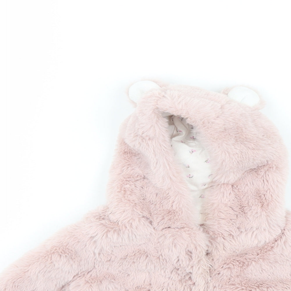 NEXT Baby Pink   Quilted Coat Size 0-3 Months