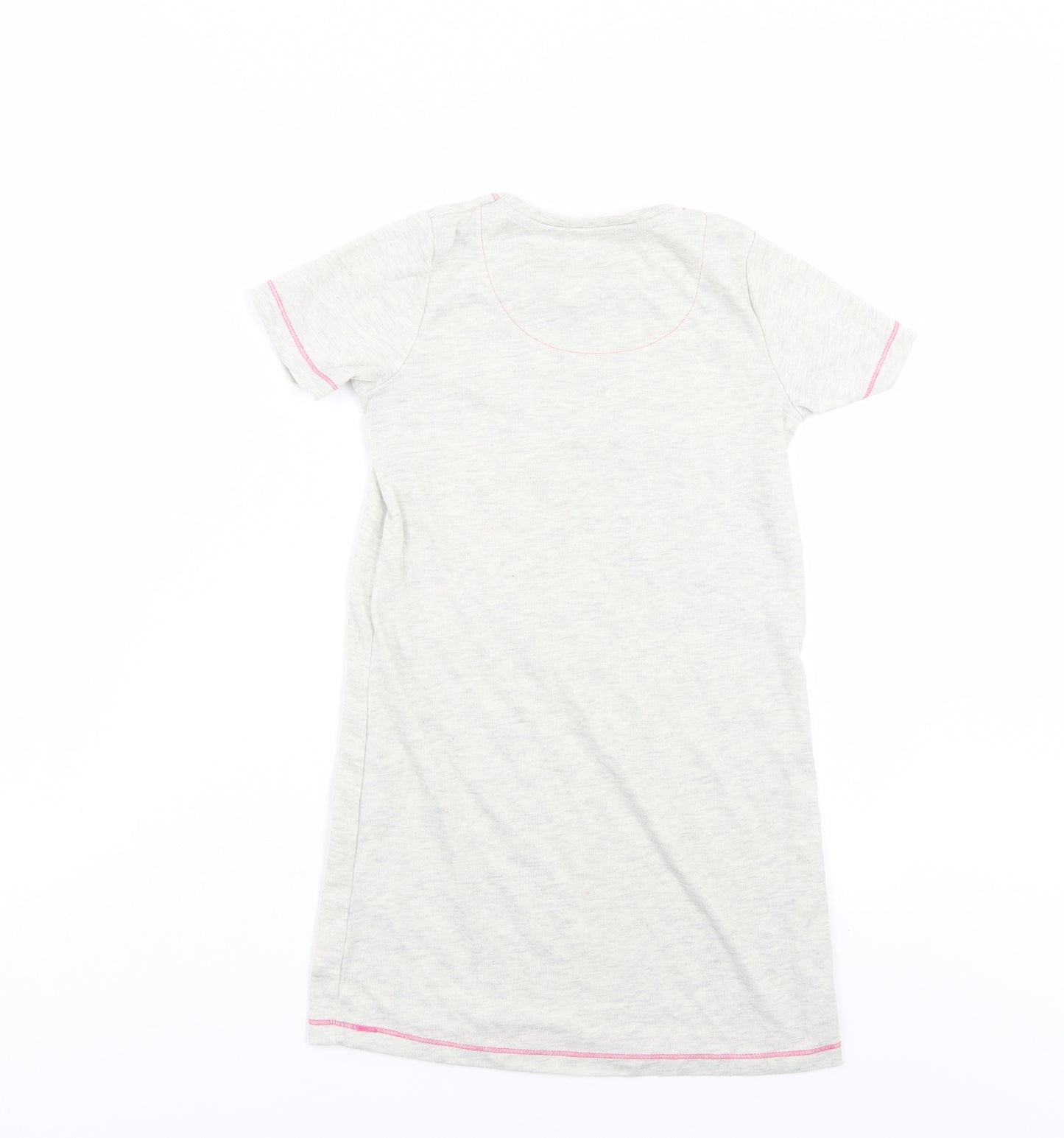 TU Girls Grey   T-Shirt Dress  Size 6-7 Years