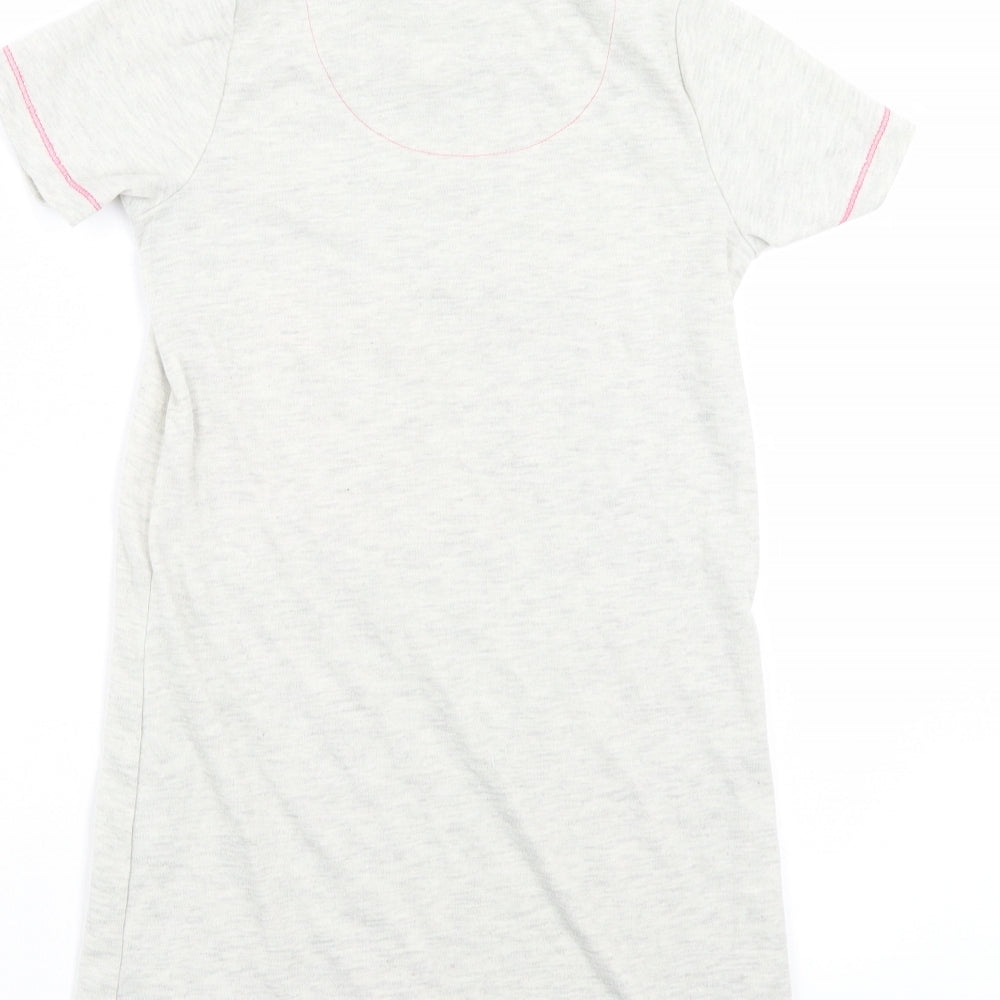 TU Girls Grey   T-Shirt Dress  Size 6-7 Years