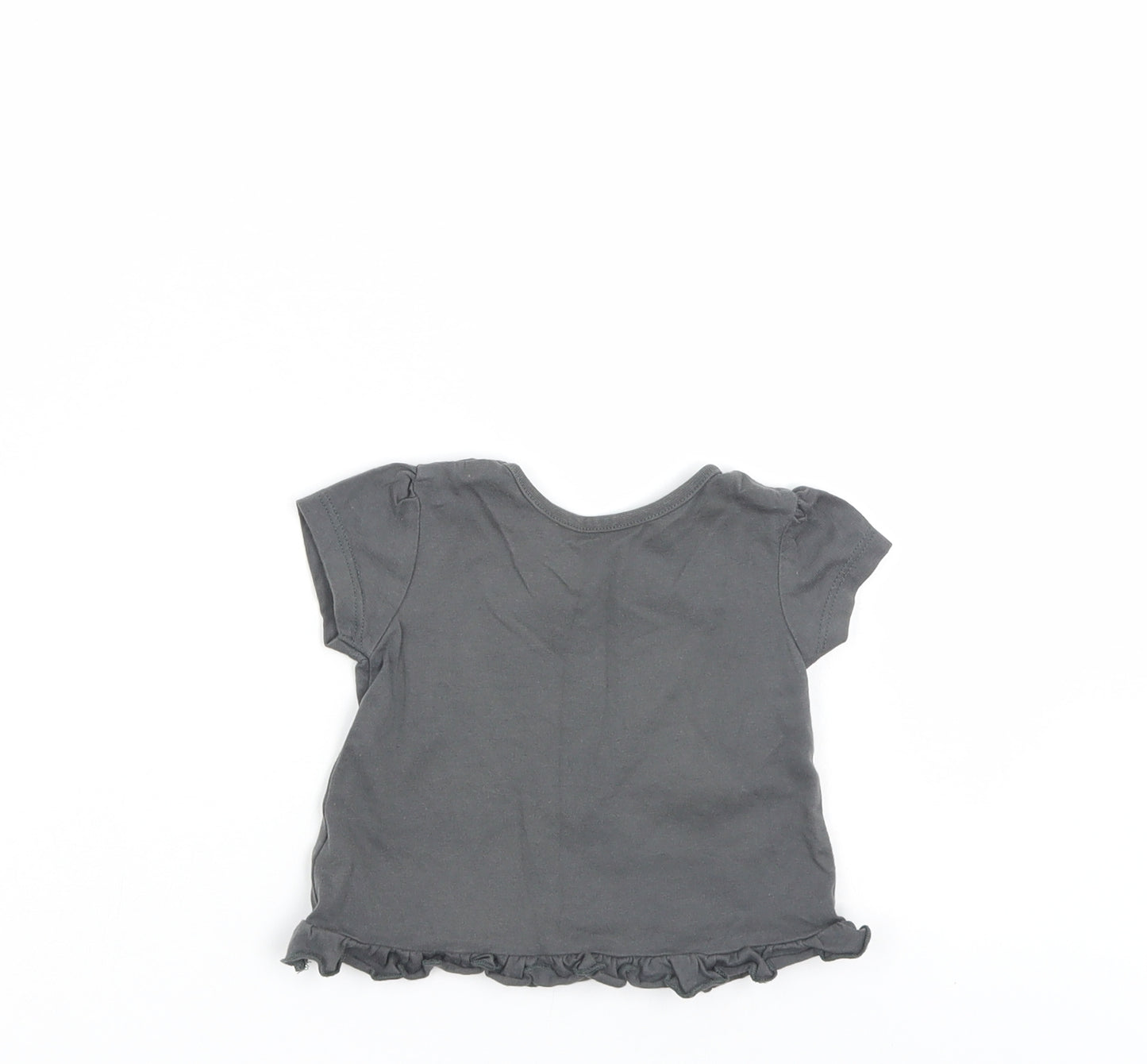 George Baby Grey   Basic T-Shirt Size 0-3 Months