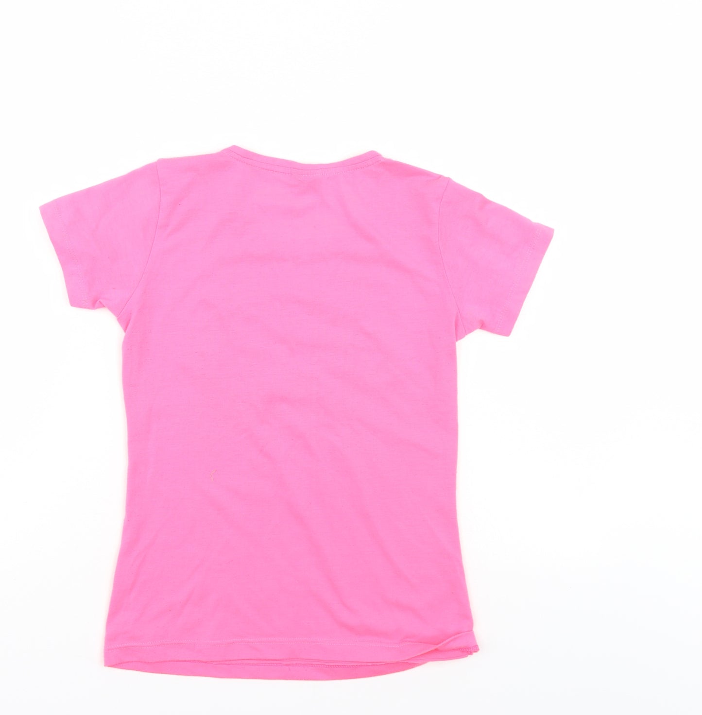 Hollistwer Womens Pink   Basic T-Shirt Size S