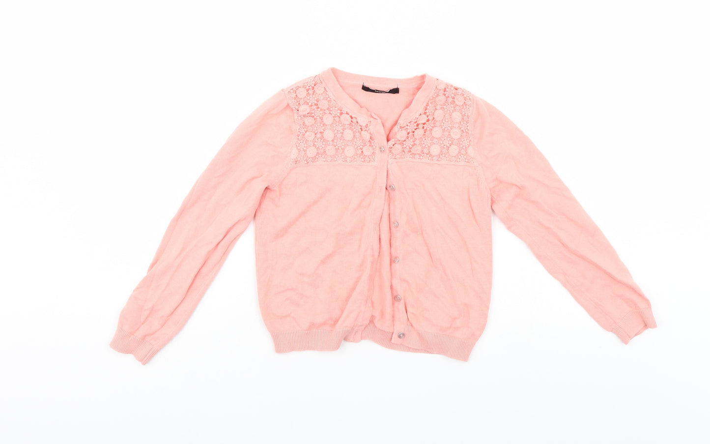 George Girls Pink   Cardigan Jumper Size 8-9 Years