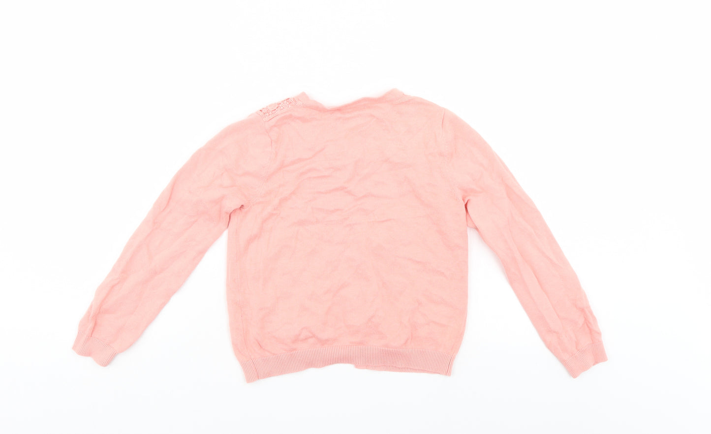 George Girls Pink   Cardigan Jumper Size 8-9 Years