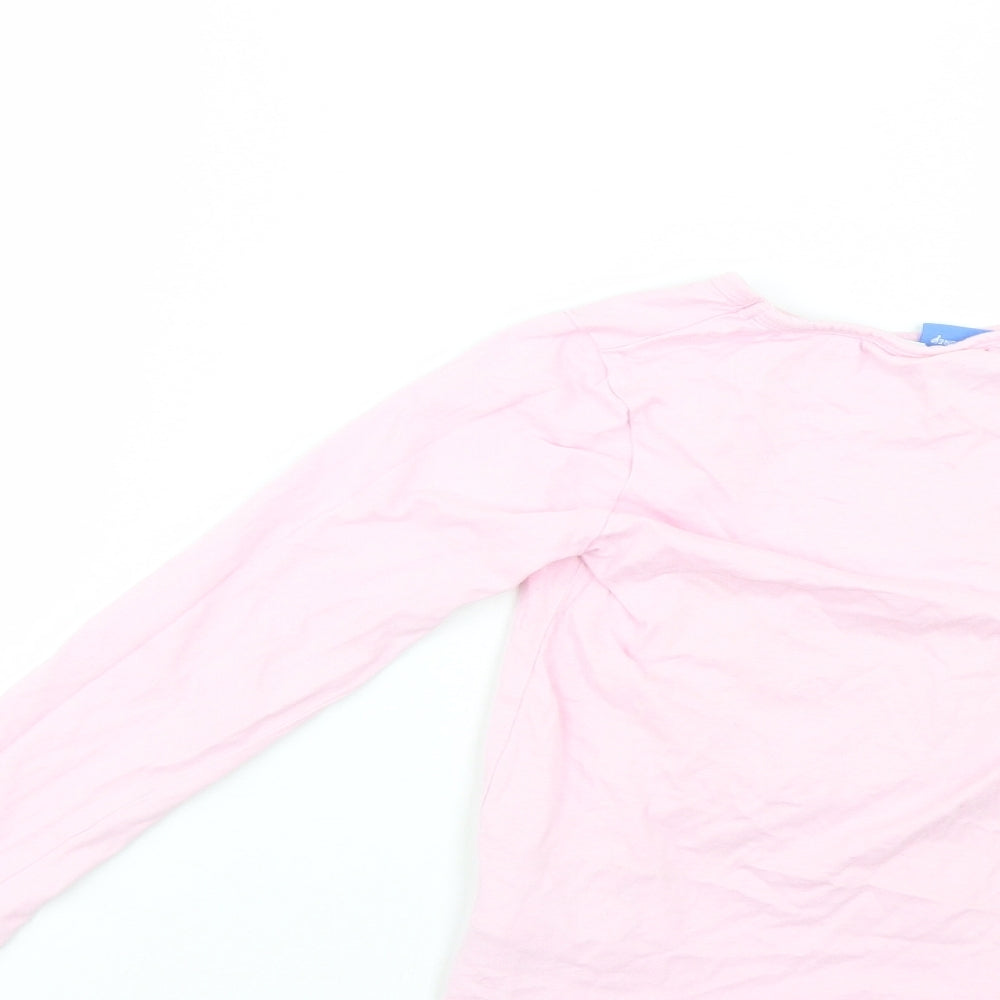 Disney Girls Pink   Basic T-Shirt Size 6-7 Years  - Disney
