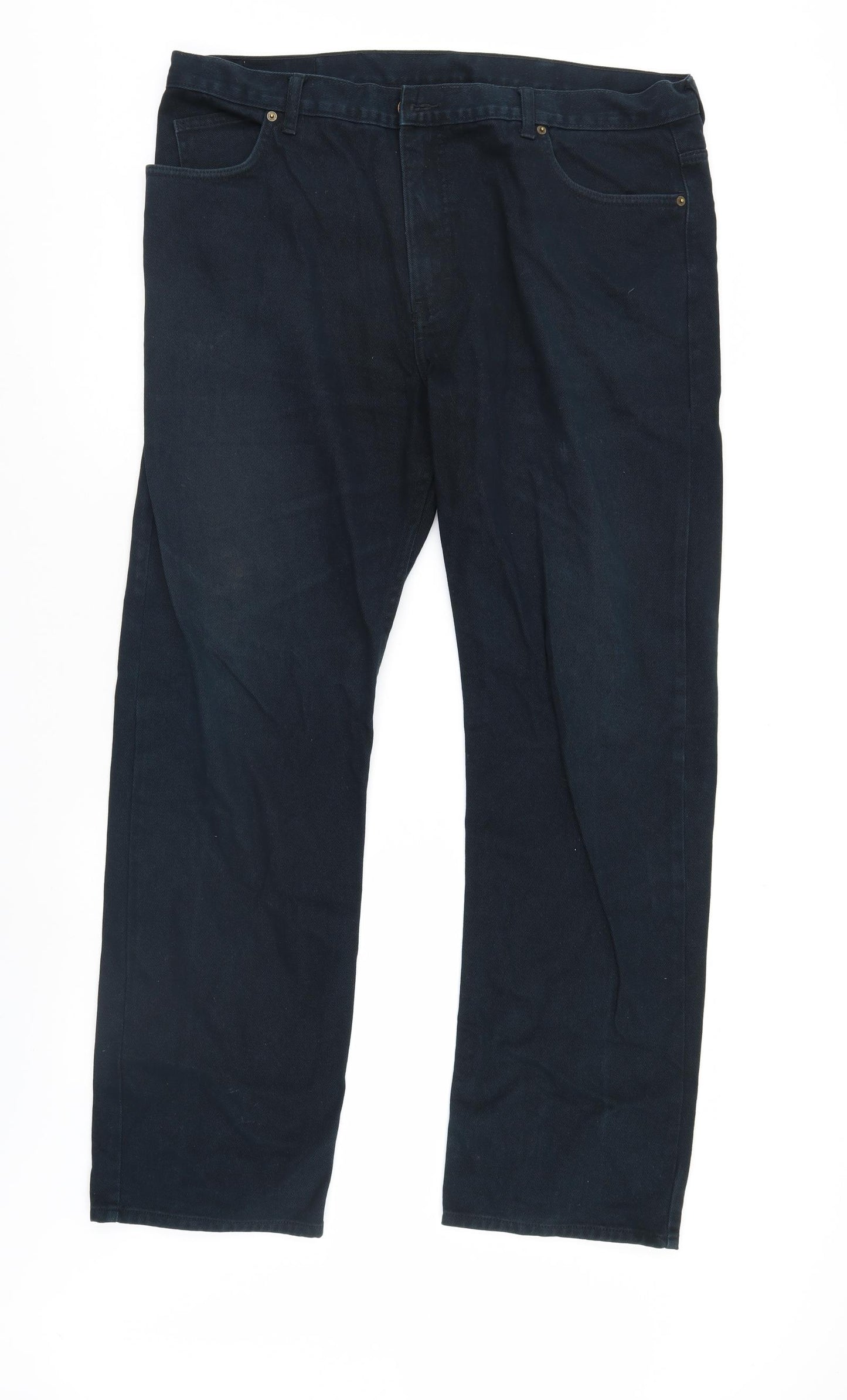 Blue Harbour Mens Black  Denim Straight Jeans Size 40 L33 in
