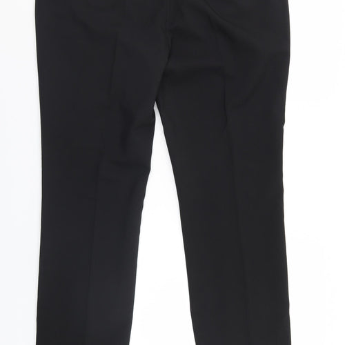 Preworn Mens Black   Trousers  Size 38 L31 in